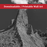 Chimney Bluff Landscape Photo DIY Wall Decor Instant Download Print - Printable  - PIPAFINEART