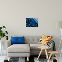 City of Blues Abstract Photo Fine Art Canvas & Unframed Wall Art Prints 16" x 20" / Fine Art Canvas - PIPAFINEART