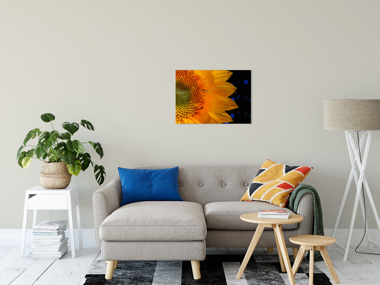 Close-up Sunflower Nature / Floral Photo Fine Art Canvas Wall Art Prints 20" x 30" - PIPAFINEART