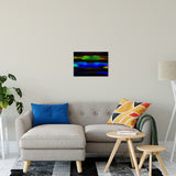 Color Blur Abstract Photo Fine Art Canvas & Unframed Wall Art Prints 16" x 20" / Fine Art Canvas - PIPAFINEART