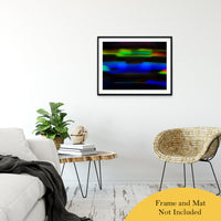 Color Blur Abstract Photo Fine Art Canvas & Unframed Wall Art Prints 24" x 36" / Classic Paper - Unframed - PIPAFINEART