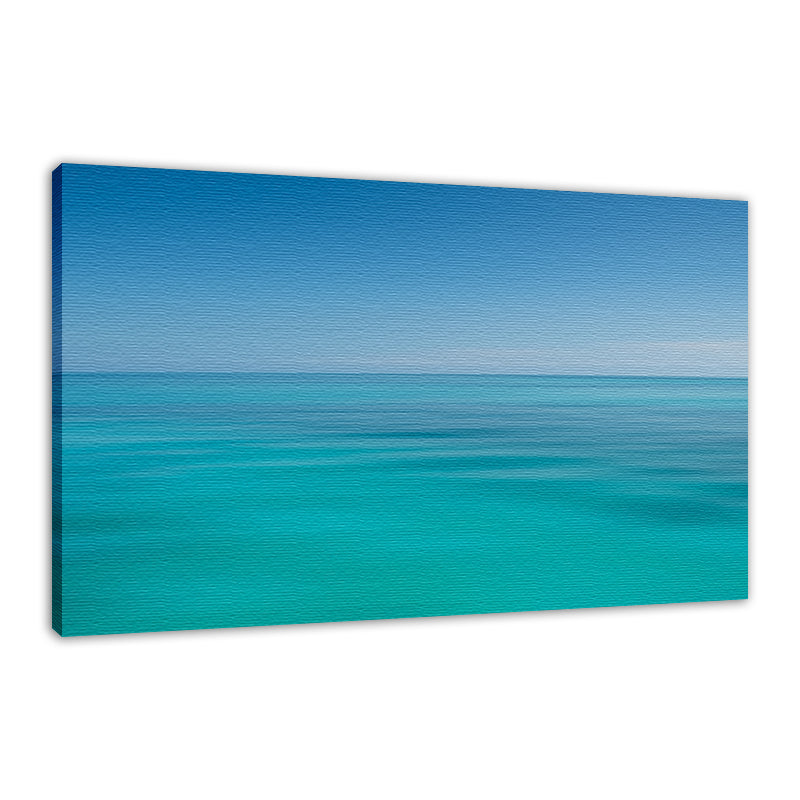 Colors of The Tropical Sea Abstract Coastal Landscape Fine Art Canvas Prints  - PIPAFINEART