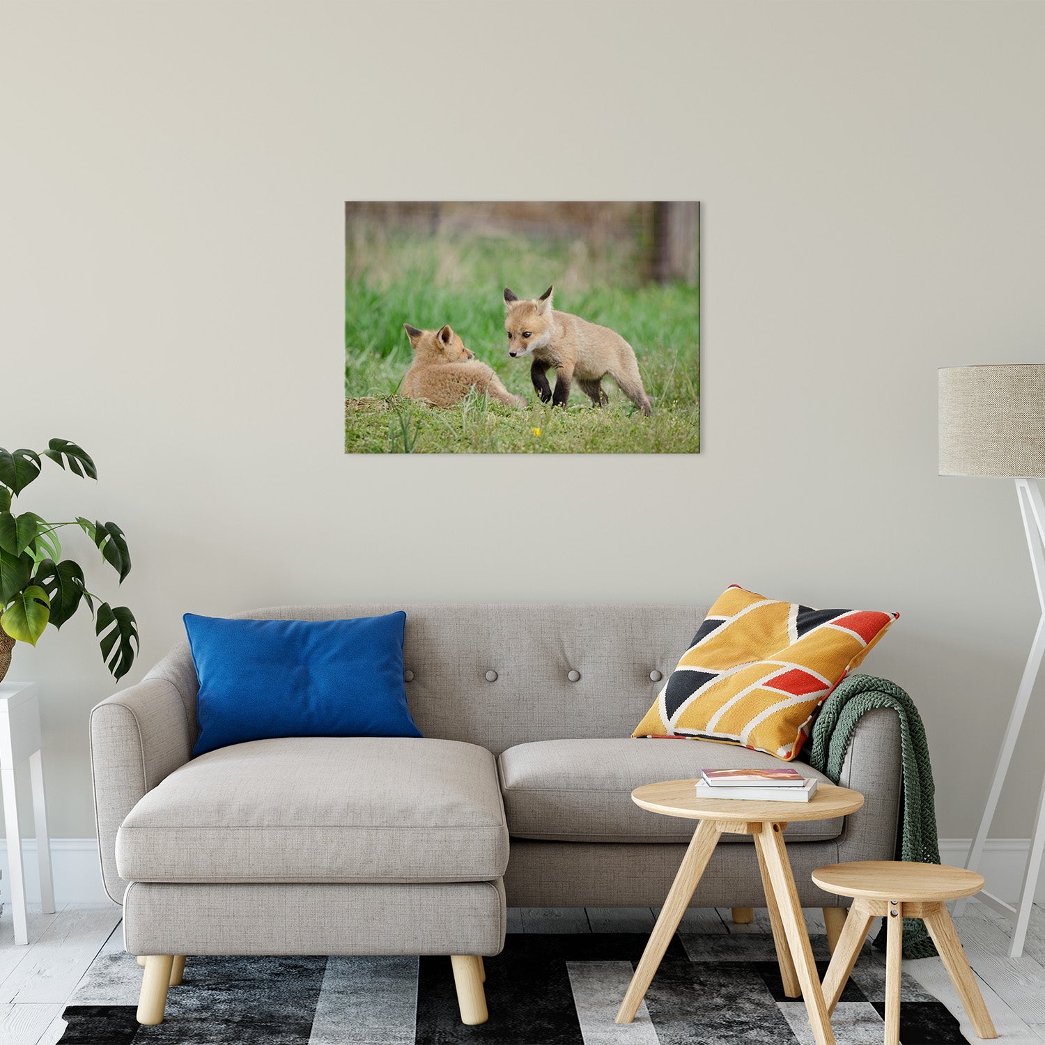 Coming to Get You Animal / Wildlife Photograph Fine Art Canvas & Unframed Wall Art Prints 24" x 36" / Canvas Fine Art - PIPAFINEART