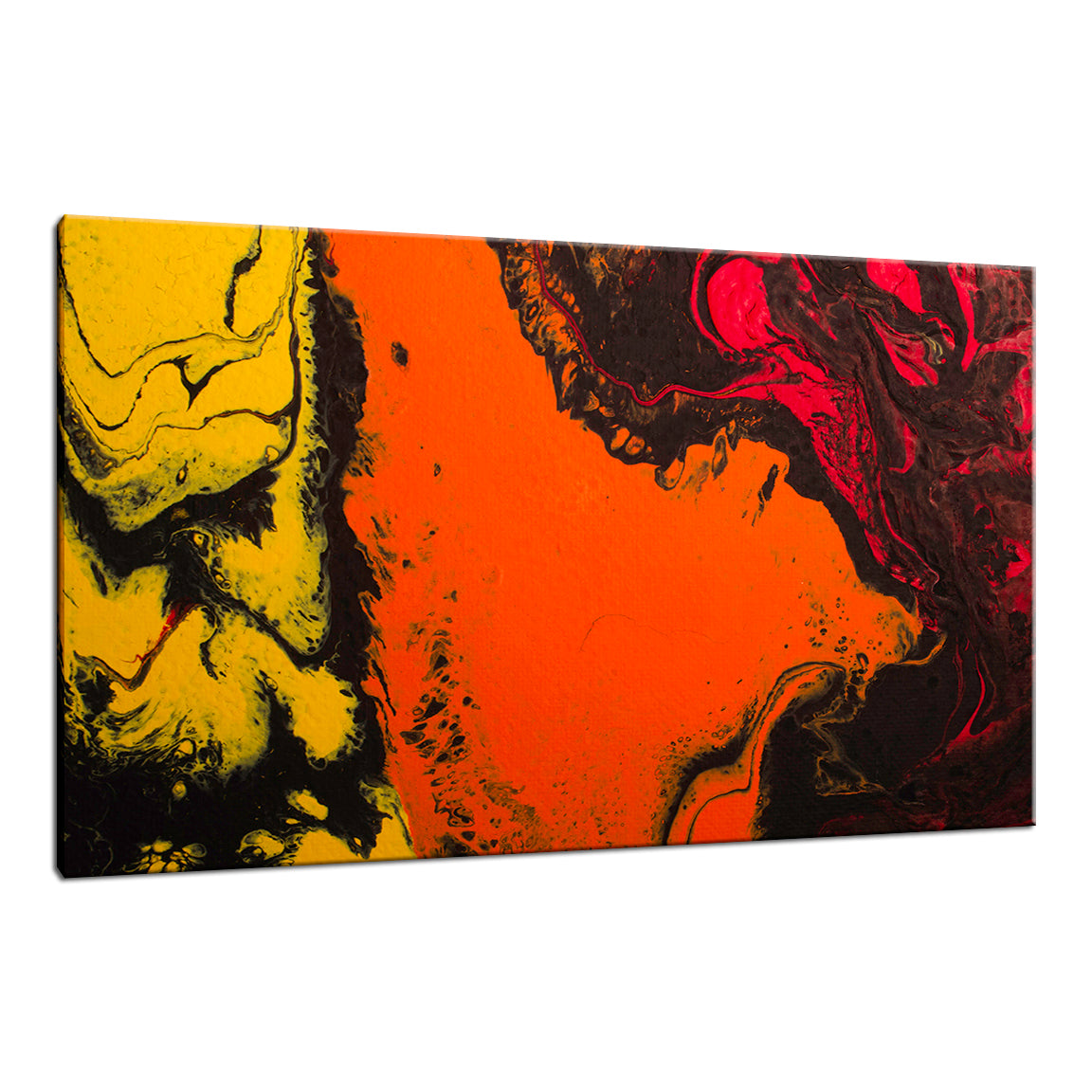 Acrylic Dirty Paint 5 Abstract Art, Fluid Art Fine Art Canvas &  Unframed Wall Art Prints  - PIPAFINEART
