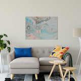 Acrylic Dirty Paint 18 Abstract Art, Fluid Art Fine Art Canvas &  Unframed Wall Art Prints 30" x 40" / Fine Art Canvas - PIPAFINEART