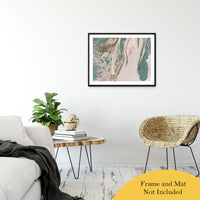 Acrylic Dirty Paint 20 Abstract Art, Fluid Art Fine Art Canvas &  Unframed Wall Art Prints 24" x 36" / Classic Paper - Unframed - PIPAFINEART