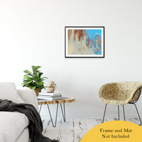 Acrylic Dirty Paint 27 Abstract Art, Fluid Art Fine Art Canvas &  Unframed Wall Art Prints 20" x 30" / Classic Paper - Unframed - PIPAFINEART