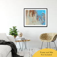 Acrylic Dirty Paint 27 Abstract Art, Fluid Art Fine Art Canvas &  Unframed Wall Art Prints 30" x 40" / Classic Paper - Unframed - PIPAFINEART