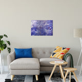 Acrylic Dirty Paint 4 Abstract Art, Fluid Art Fine Art Canvas &  Unframed Wall Art Prints 20" x 30" / Fine Art Canvas - PIPAFINEART