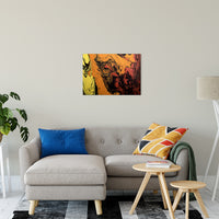 Acrylic Dirty Paint 6 Abstract Art, Fluid Art Fine Art Canvas &  Unframed Wall Art Prints 20" x 30" / Fine Art Canvas - PIPAFINEART