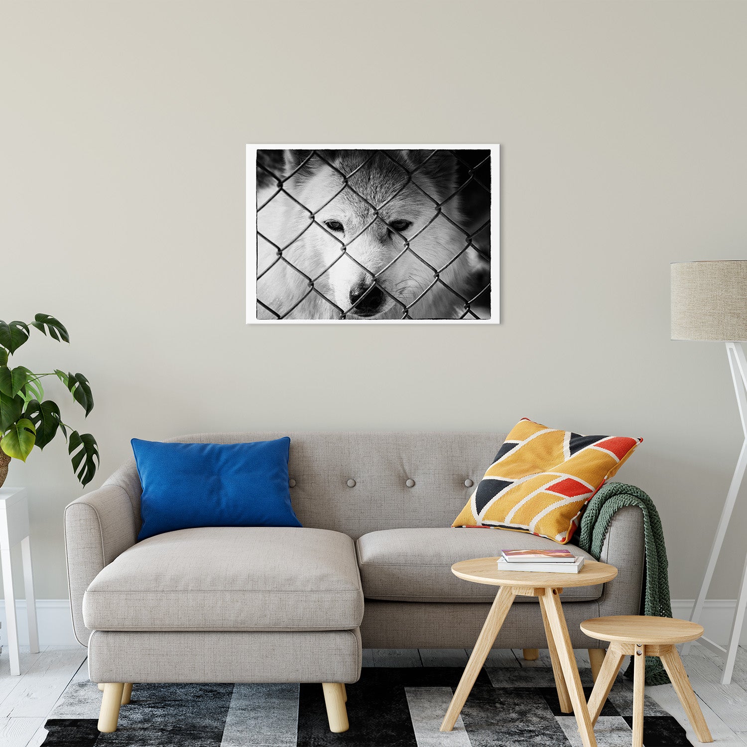 Dreams of Freedom in Black and White Animal / Wildlife Photograph Fine Art Canvas & Unframed Wall Art Prints 24" x 36" / Canvas Fine Art - PIPAFINEART