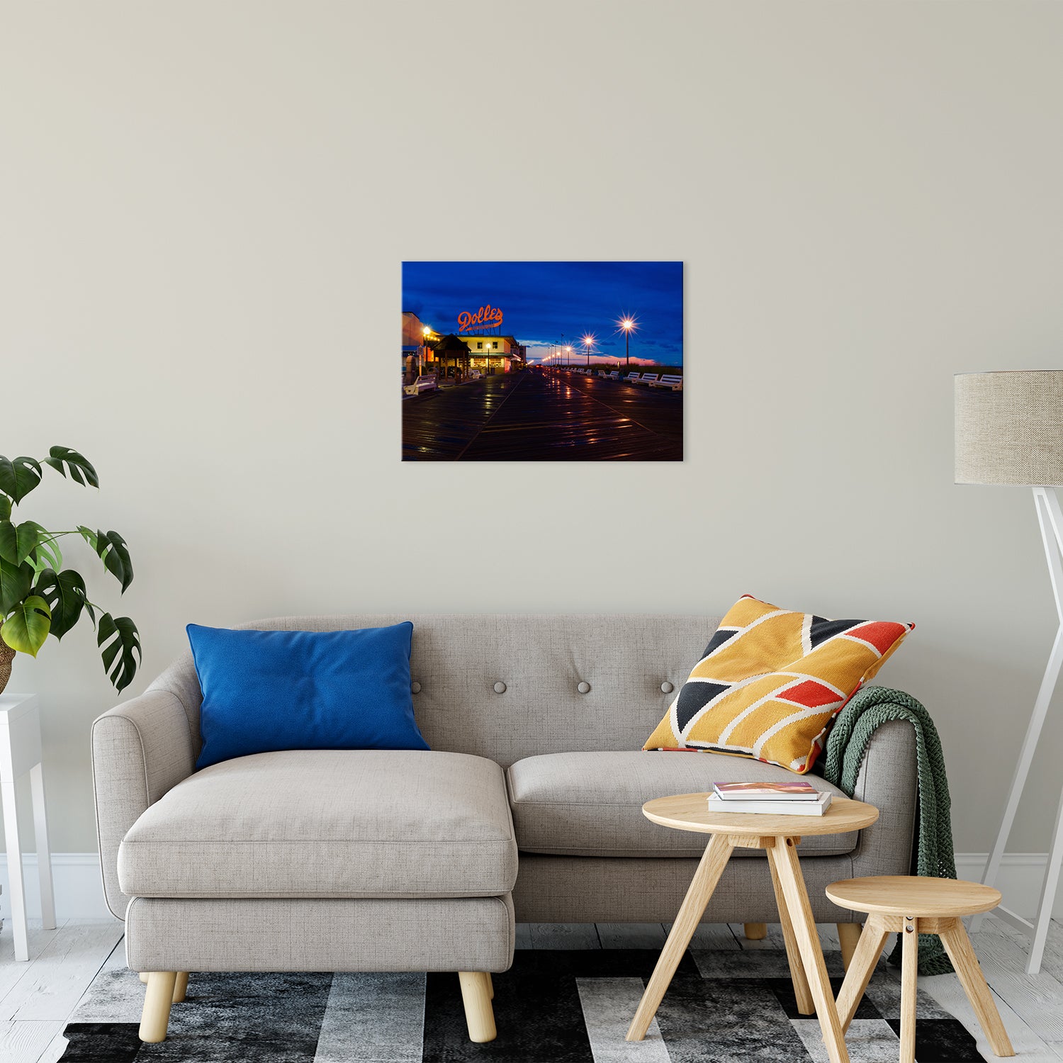 Early Morning at Dolles Night Photo Fine Art Canvas Wall Art Prints 20" x 30" / Fine Art Canvas - PIPAFINEART