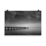 End of the Pier Landscape Photo Loose Wall Art Prints - PIPAFINEART