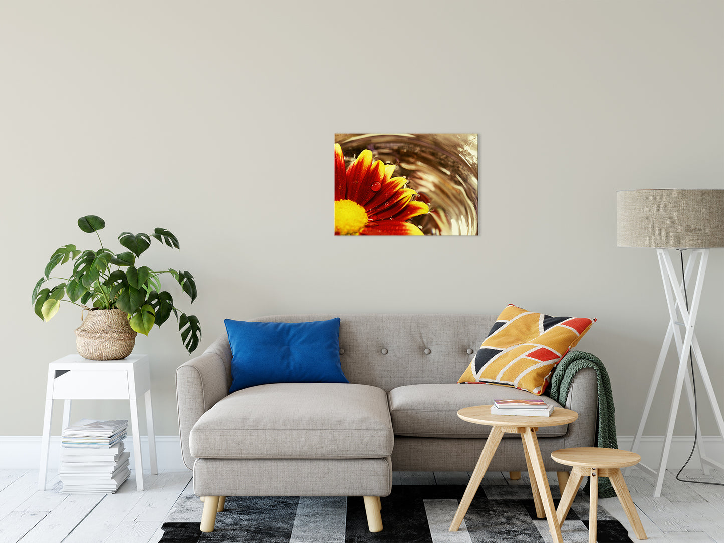 Floating Mum Nature / Floral Photo Fine Art Canvas Wall Art Prints 20" x 30" - PIPAFINEART