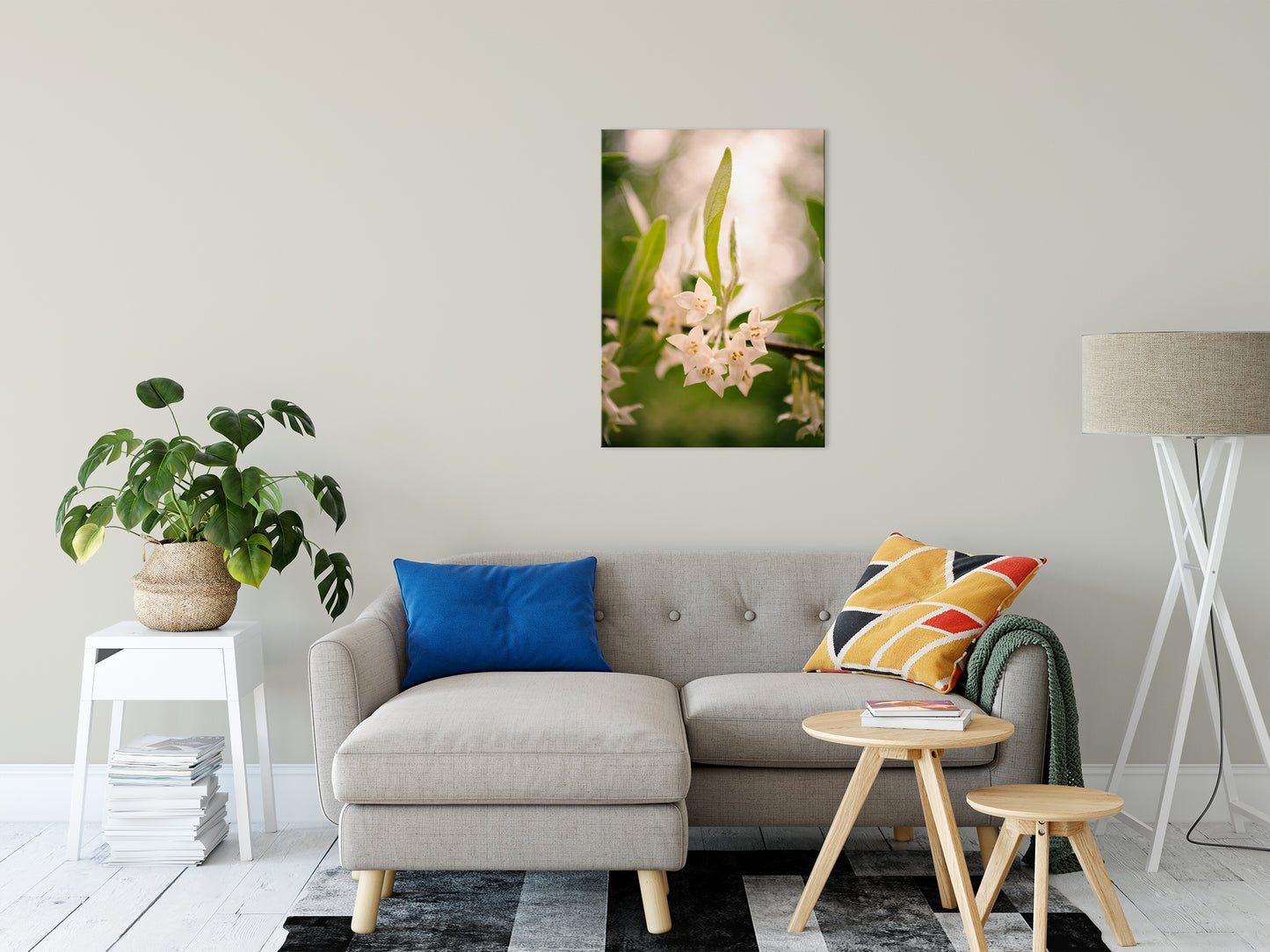 Floral Tranquility Nature / Floral Photo Fine Art Canvas Wall Art Prints 24" x 36" - PIPAFINEART