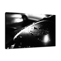 Harley in the Rain Abstract Photo Fine Art Canvas & Unframed Wall Art Prints  - PIPAFINEART