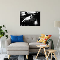 Harley in the Rain Abstract Photo Fine Art Canvas & Unframed Wall Art Prints 24" x 36" / Fine Art Canvas - PIPAFINEART