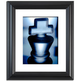 Heads of Kings Blue Abstract Photo Fine Art Canvas & Unframed Wall Art Prints  - PIPAFINEART