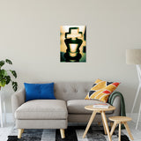 Heads of Kings (Yellow) Abstract Photo Fine Art Canvas & Unframed Wall Art Prints 20" x 24" / Fine Art Canvas - PIPAFINEART