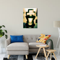 Heads of Kings (Yellow) Abstract Photo Fine Art Canvas & Unframed Wall Art Prints 24" x 36" / Fine Art Canvas - PIPAFINEART