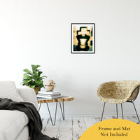 Heads of Kings (Yellow) Abstract Photo Fine Art Canvas & Unframed Wall Art Prints 16" x 20" / Classic Paper - Unframed - PIPAFINEART