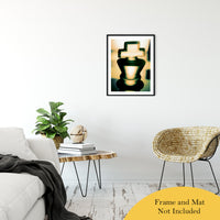 Heads of Kings (Yellow) Abstract Photo Fine Art Canvas & Unframed Wall Art Prints 20" x 30" / Classic Paper - Unframed - PIPAFINEART
