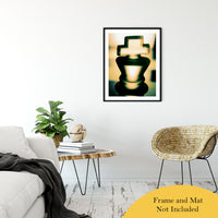 Heads of Kings (Yellow) Abstract Photo Fine Art Canvas & Unframed Wall Art Prints 24" x 36" / Classic Paper - Unframed - PIPAFINEART