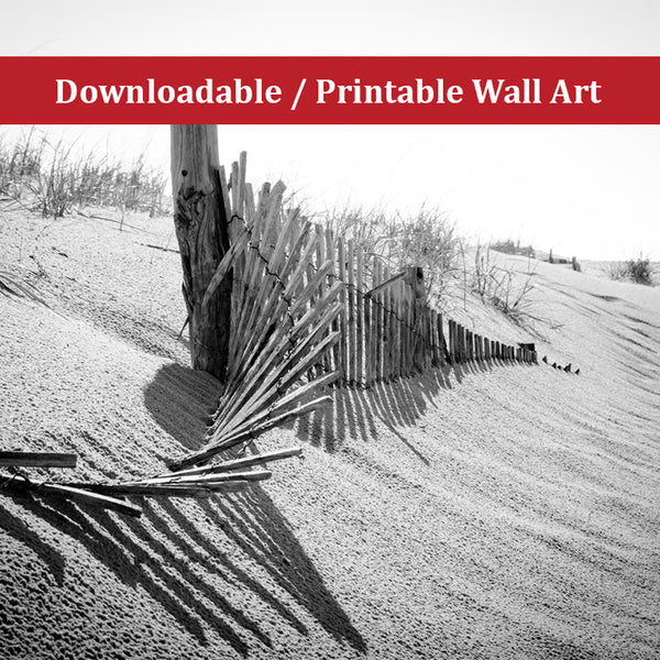 High Key Dunes Landscape Photo DIY Wall Decor Instant Download Print - Printable  - PIPAFINEART