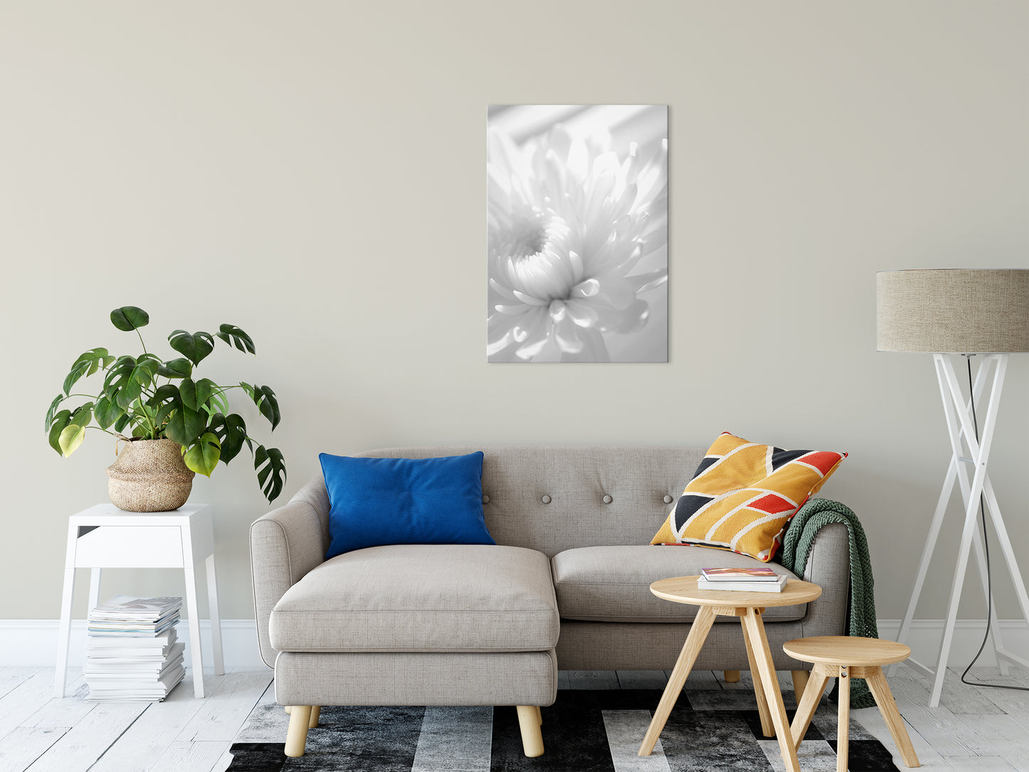 Infrared Flower Nature / Floral Photo Fine Art Canvas Wall Art Prints 24" x 36" - PIPAFINEART