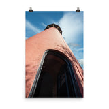 Jupiter Lighthouse Against Sky Photo Paper Poster - PIPAFINEART