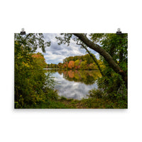 Lost in Autumn Color Landscape Photo Loose Wall Art Prints - PIPAFINEART