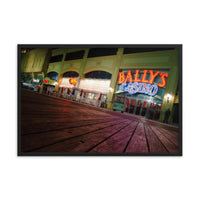 Low On The Boards Urban Landscape Photo Framed Wall Art Print  - PIPAFINEART