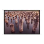 Melbourne Princes Pier Lemonade Effect Framed Wall Art Prints