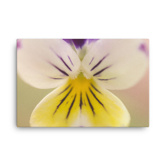 Oh Violet Floral Nature Canvas Wall Art Prints