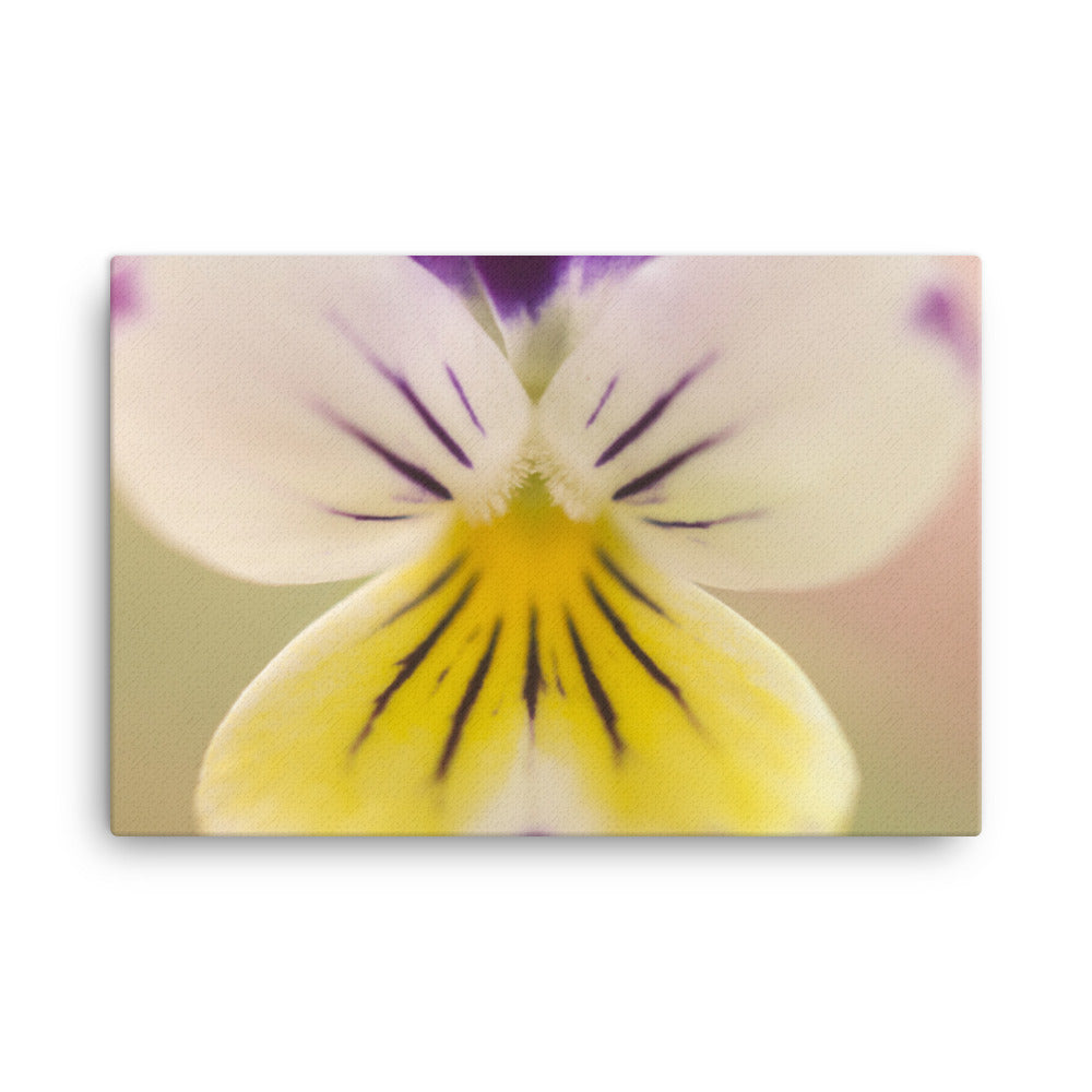 Oh Violet Floral Botanical Nature Photo Canvas Wall Art Prints