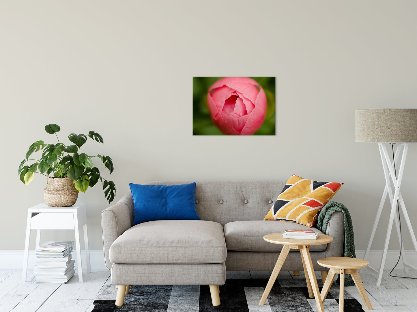 Peony Bud Nature / Floral Photo Fine Art Canvas Wall Art Prints 20" x 30" - PIPAFINEART