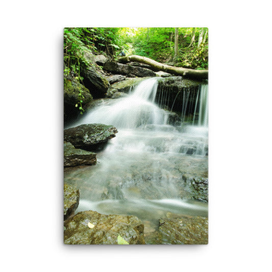 Pixley Waterfalls 2 Rustic Landscape Photo Canvas Wall Art Prints