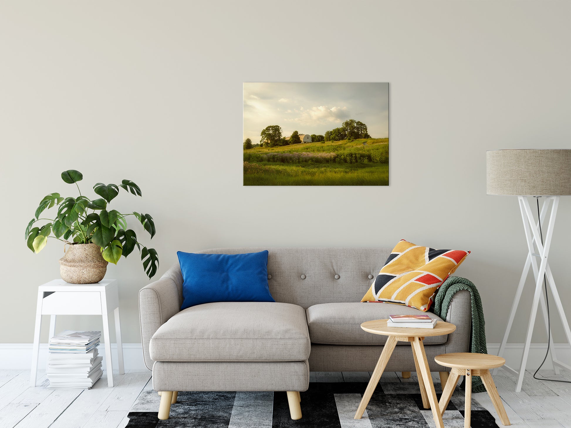 Remnant of Better Days Landscape Photo Fine Art Canvas Wall Art Prints 24" x 36" - PIPAFINEART