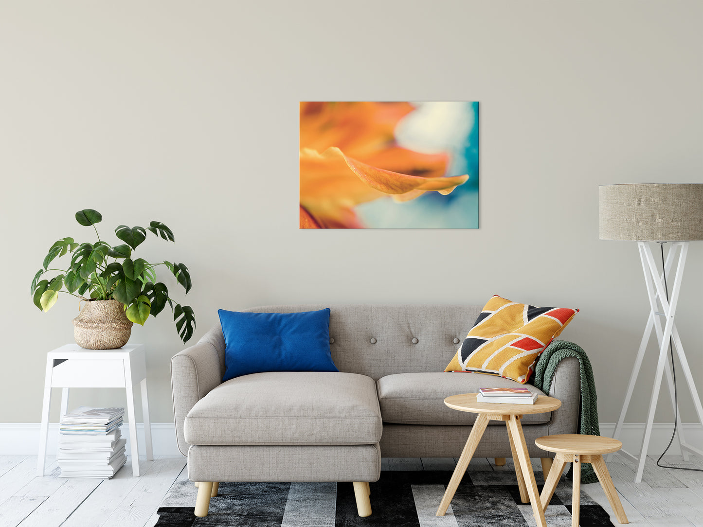 Serene Petals of Life Nature / Floral Photo Fine Art Canvas Wall Art Prints 24" x 36" - PIPAFINEART