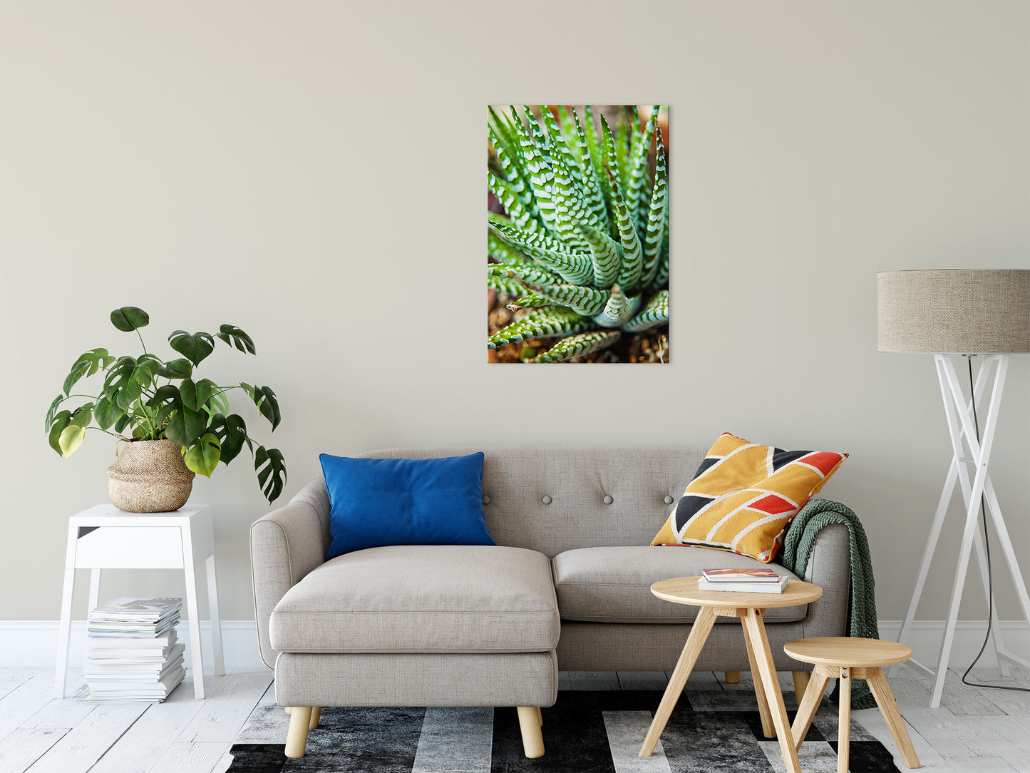 Succulent 2 Botanical / Nature Photo Fine Art Canvas Wall Art Prints 24" x 36" - PIPAFINEART