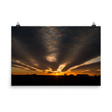 Sunset Indian River Inlet Landscape Photo Loose Wall Art Prints - PIPAFINEART