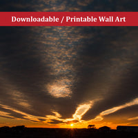 Sunset Indian River Inlet Landscape Photo DIY Wall Decor Instant Download Print - Printable  - PIPAFINEART