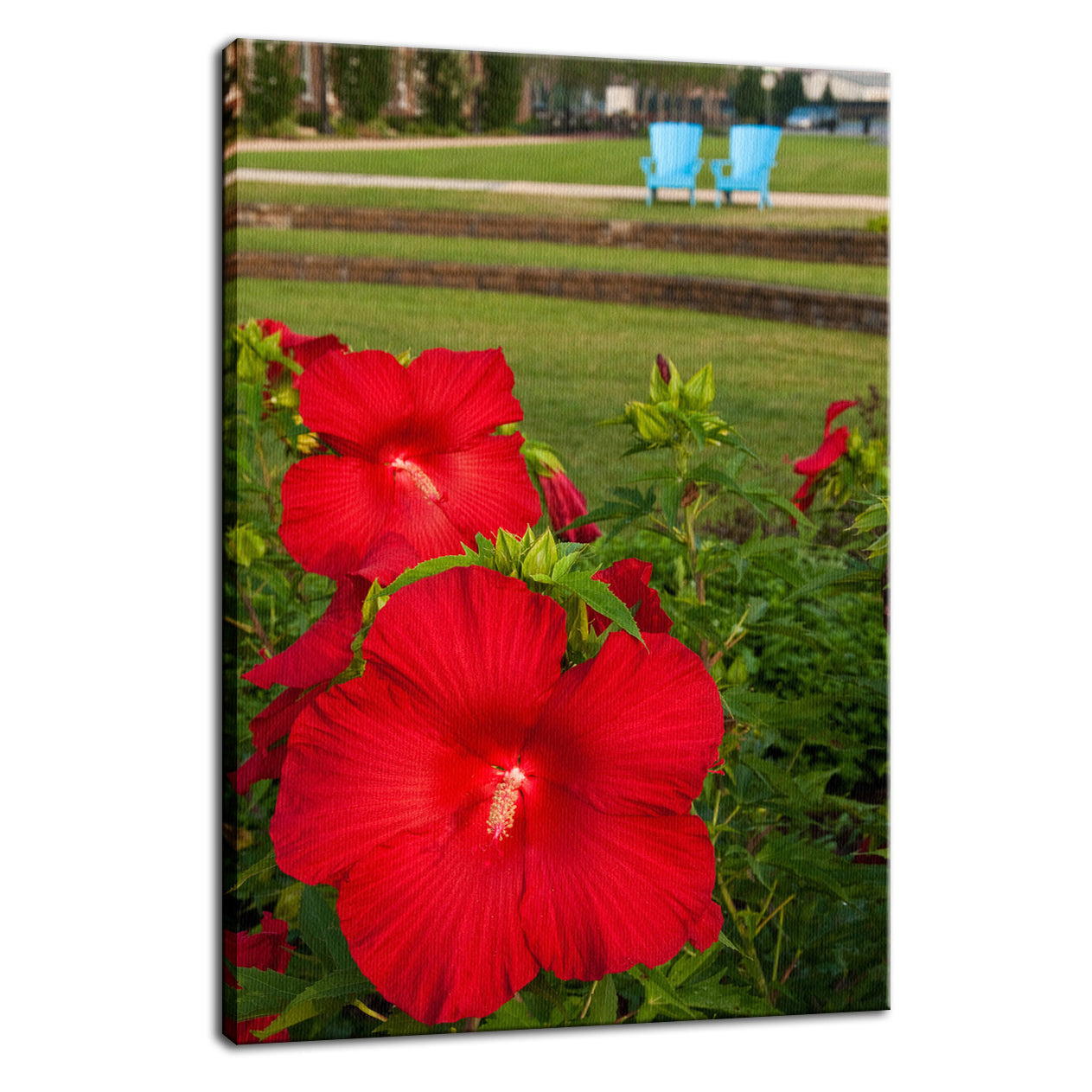 The Riverfront 2 Nature / Floral Photo Fine Art Canvas Wall Art Prints  - PIPAFINEART