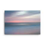 The Colors of Evening on the Beach Coastal Landscape Canvas Wall Art Prints