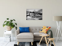 Winter at Powder Mill Rural Landscape Fine Art Canvas Wall Art Prints 24" x 36" - PIPAFINEART