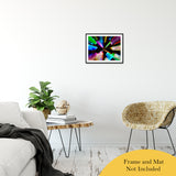 Zoomed CDs Abstract Photo Fine Art Canvas & Unframed Wall Art Prints 16" x 20" / Classic Paper - Unframed - PIPAFINEART