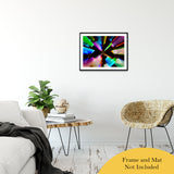 Zoomed CDs Abstract Photo Fine Art Canvas & Unframed Wall Art Prints 20" x 30" / Classic Paper - Unframed - PIPAFINEART