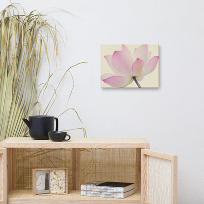 Lotus Flower Creamy Haze Effect Floral Nature Photo Canvas Wall Decorating Art Print 12??16 - PIPAFINEART