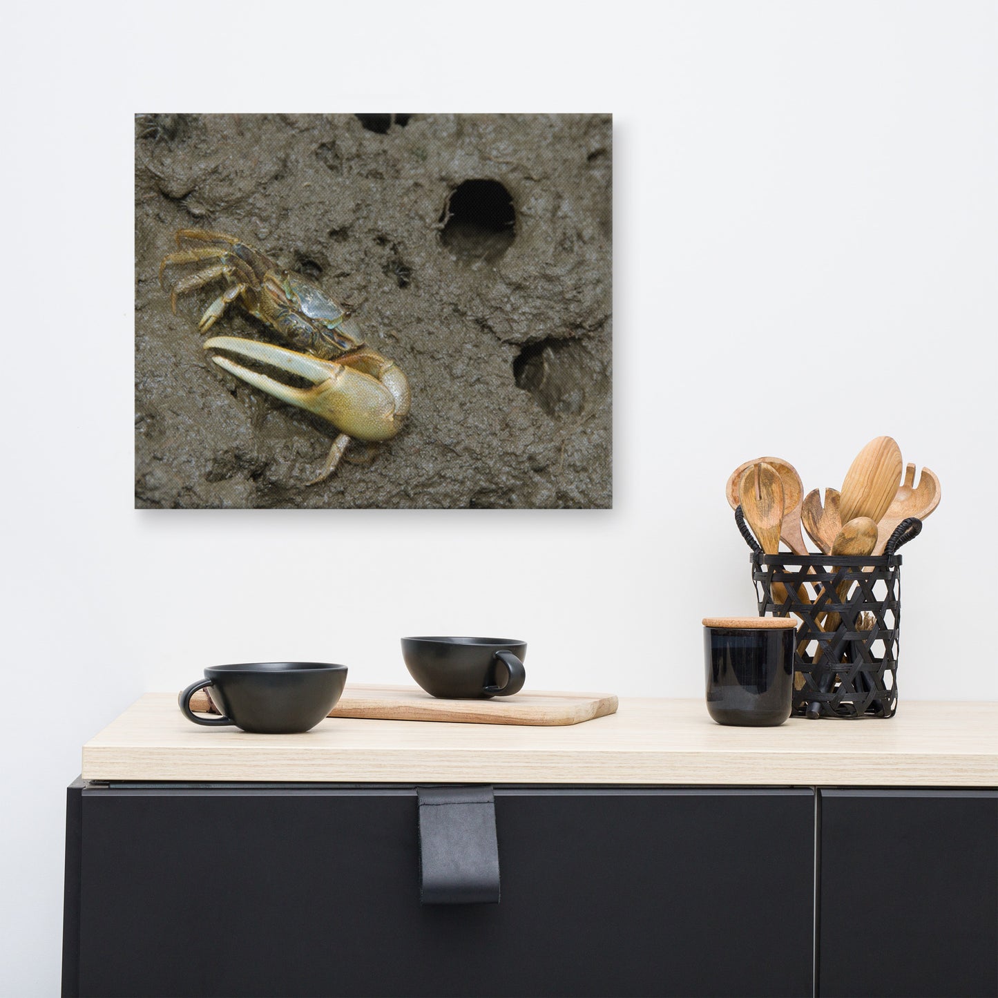 Fiddler Crab Animal / Wildlife Photograph Canvas Wall Art Prints