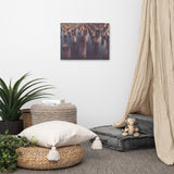 Melbourne Princes Pier Subtle Vintage Shadow Effects Coastal Landscape Photo Canvas Wall Art Prints